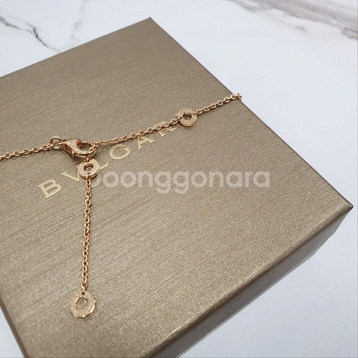 불가리 비제로원 목걸이--4