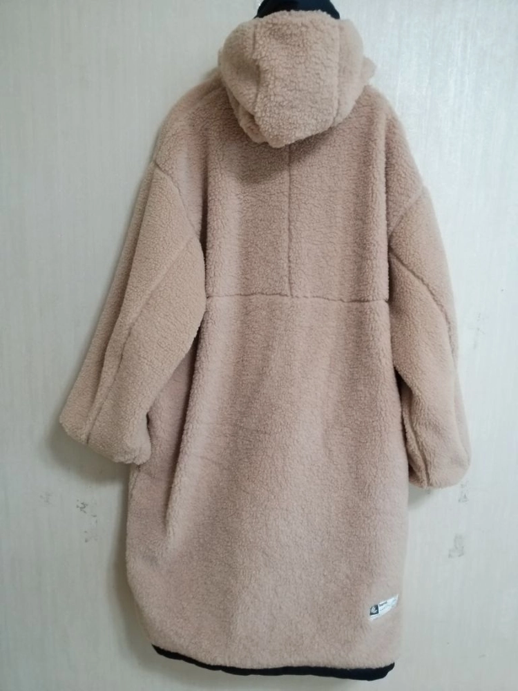 배럴 양면 후리스 롱패딩(새상품급.오버핏105-110) 이미지