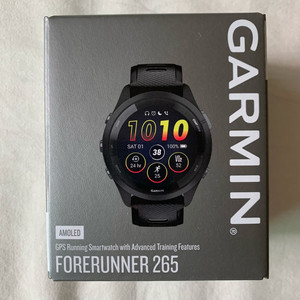 가민 포러너 265 블랙 미개봉 새제품