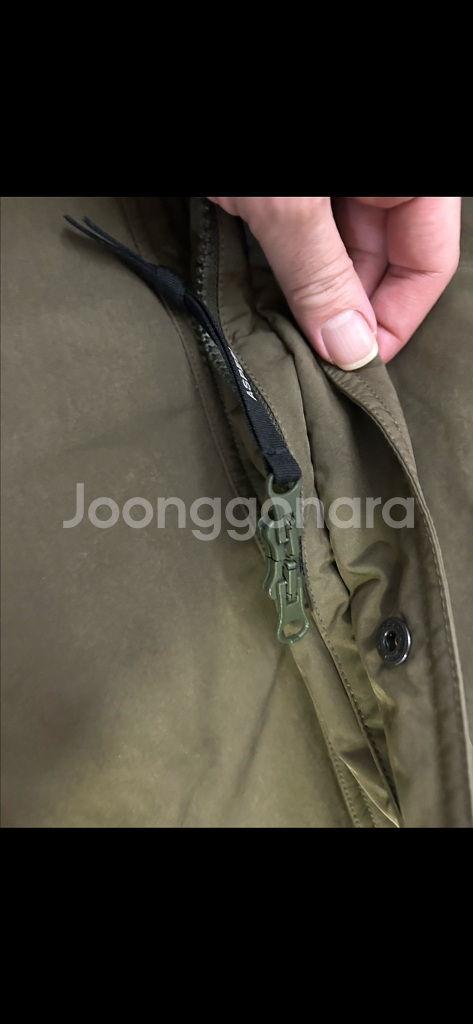 아스페시 aspesi 후디드 다운 파카 팝니다--3