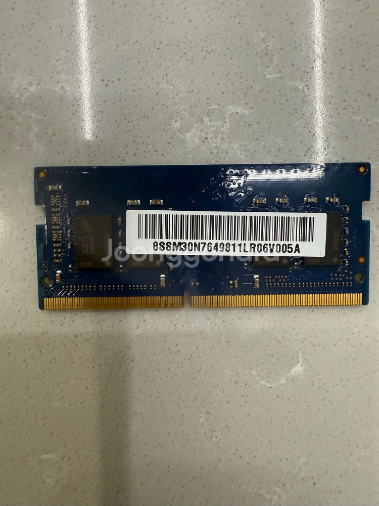 DDR4 8GB 2666MHz 노트북 램(정상작동/테스--1