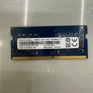DDR4 8GB 2666MHz 노트북 램(정상작동/테스