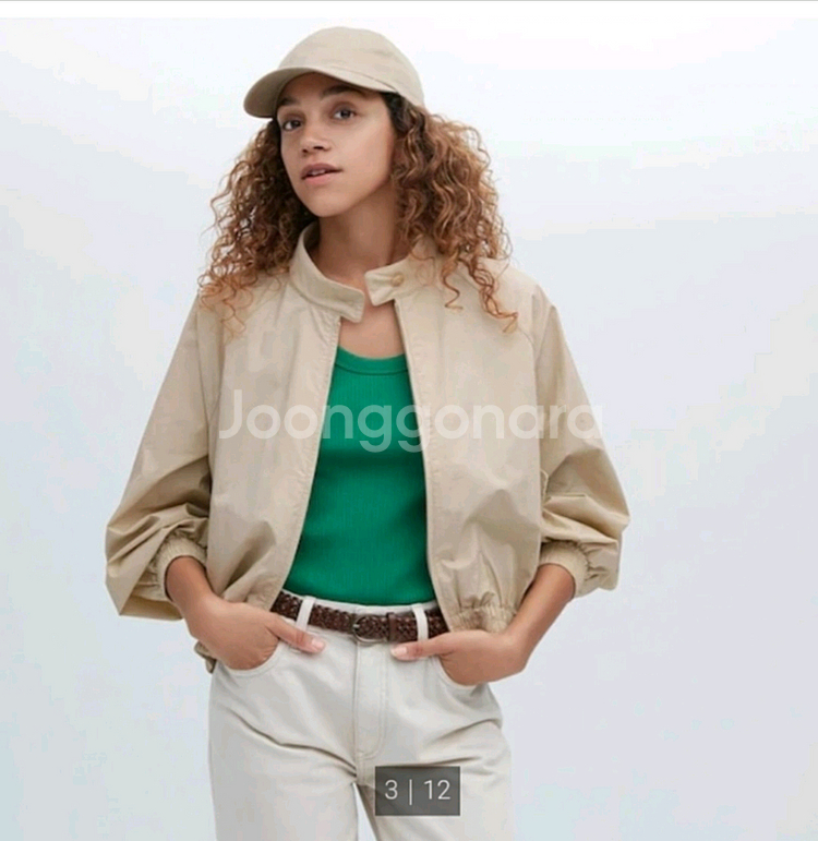 (새상품) 유니클로 블루종--1