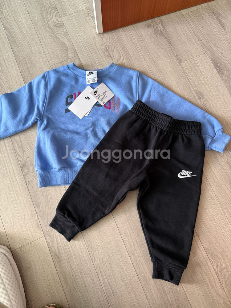 [새상품] 나이키 키즈 상하복 세트 2T--1