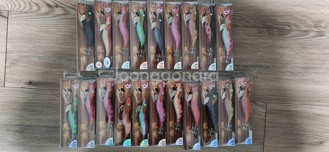 귀수 무늬오징어 에기 노멀 셸로우 팝니다--2