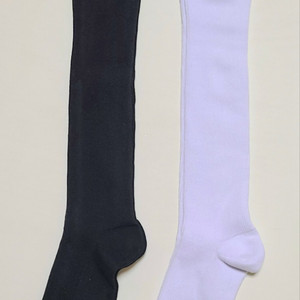 골프양말 2켤레 pxg 니삭스 무릎바로아래길이 흰 검