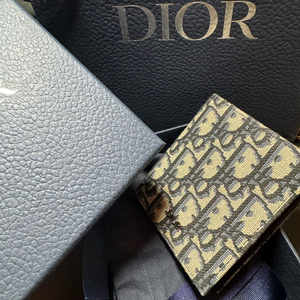 디올 오블리크 컴팩트 버티컬 반지갑