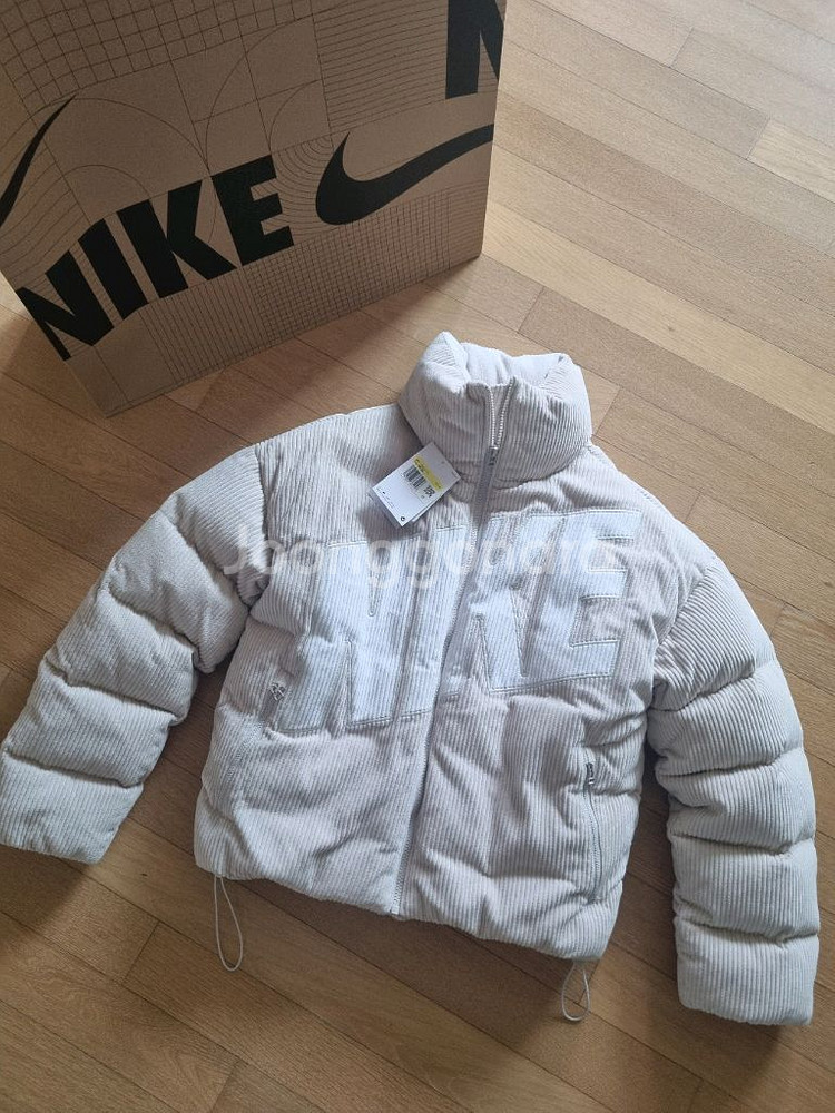 나이키 에센셜 오버핏 코듀로이 다운패딩 S--0