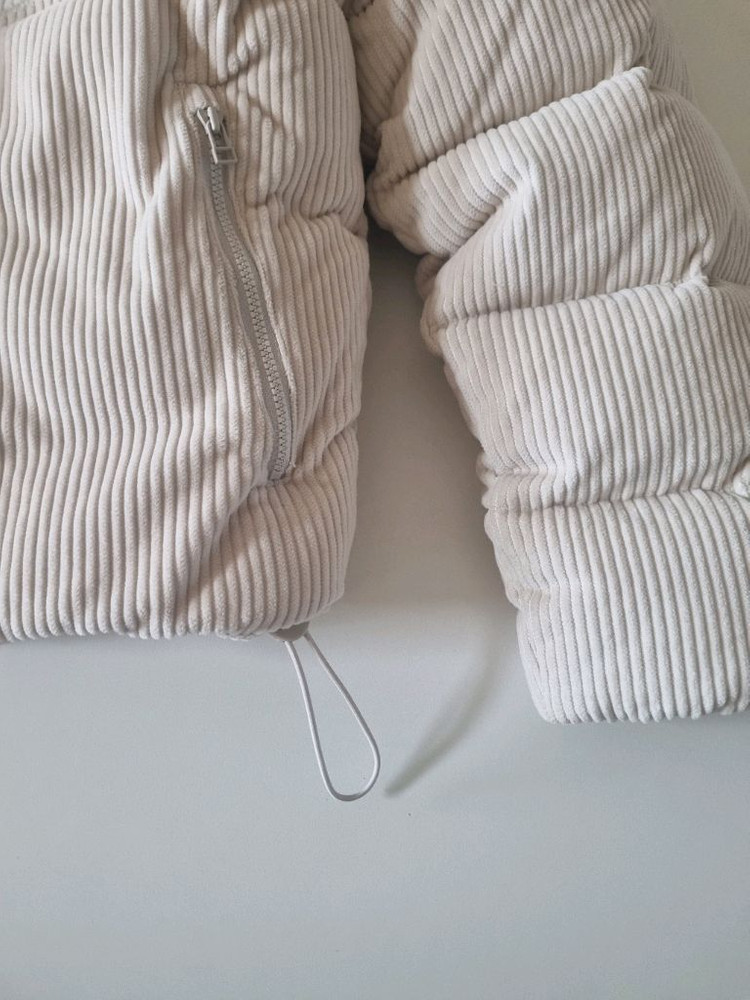 나이키 에센셜 오버핏 코듀로이 다운패딩 S--6