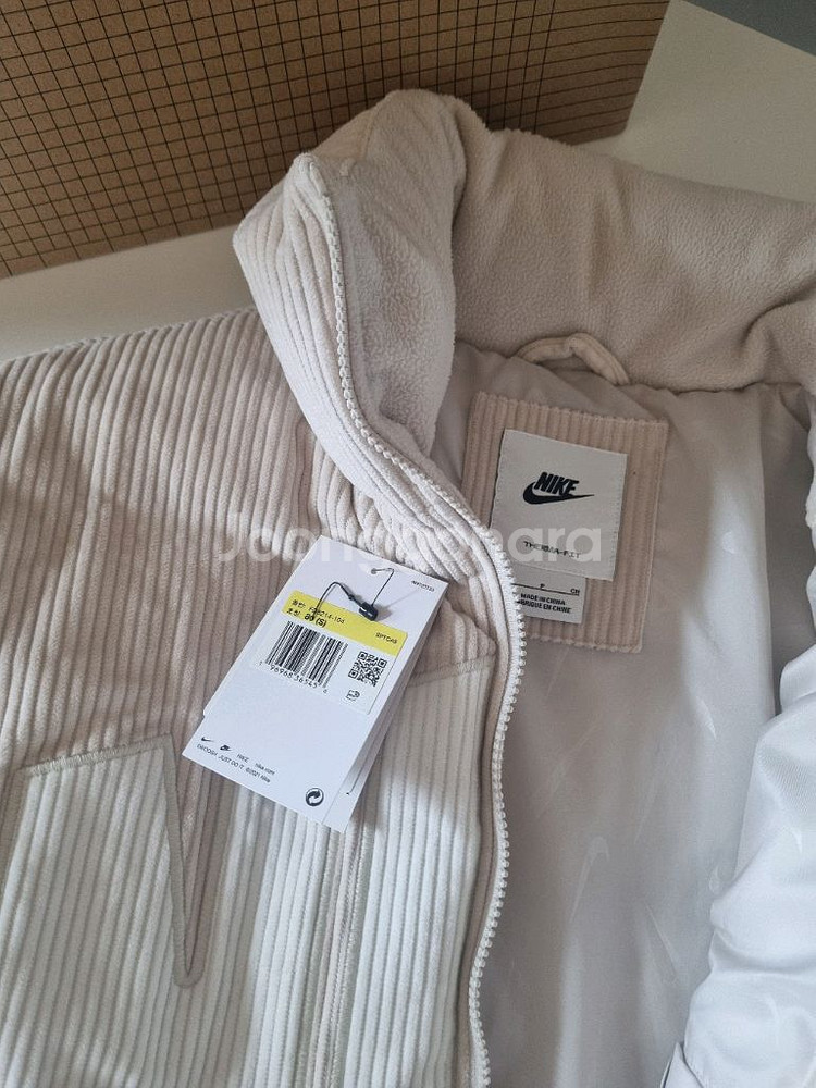 나이키 에센셜 오버핏 코듀로이 다운패딩 S--5