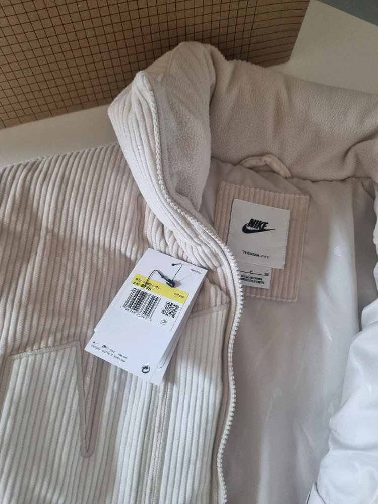 나이키 에센셜 오버핏 코듀로이 다운패딩 S--5