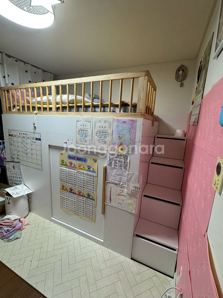 갑부가구 원목 벙커 침대 프레임--0