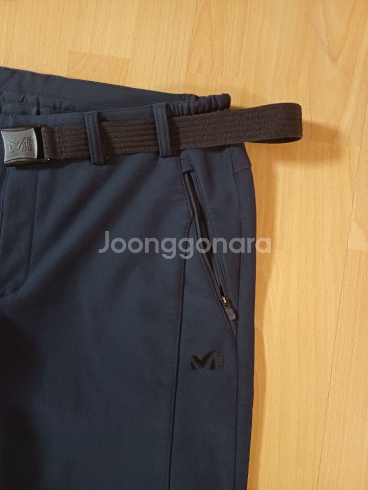 남성 밀레 기모 간절기.겨울 등산바지 (스판34-35)--1