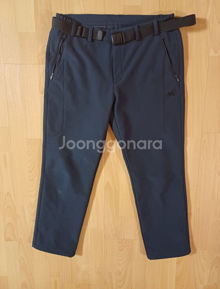 남성 밀레 기모 간절기.겨울 등산바지 (스판34-35)--6