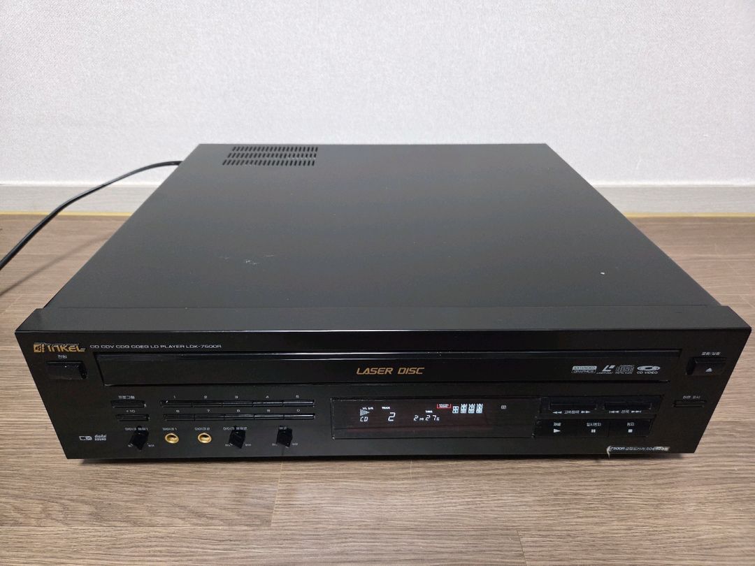 인켈 LDP,CD플레이어 리모컨 포함