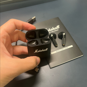 Marshall 마샬 마이너4 블루투스 이어폰