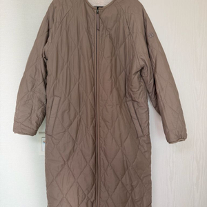 코오롱 여자 리버시블 롱패딩 90