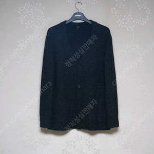 띠어리 헤어리 알파카 가디건