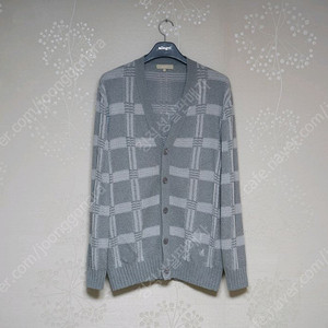 빈폴 레이온 체크 가디건