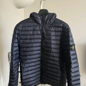 22fw 스톤아일랜드 룸 우븐 경량패딩 L(새상품급)