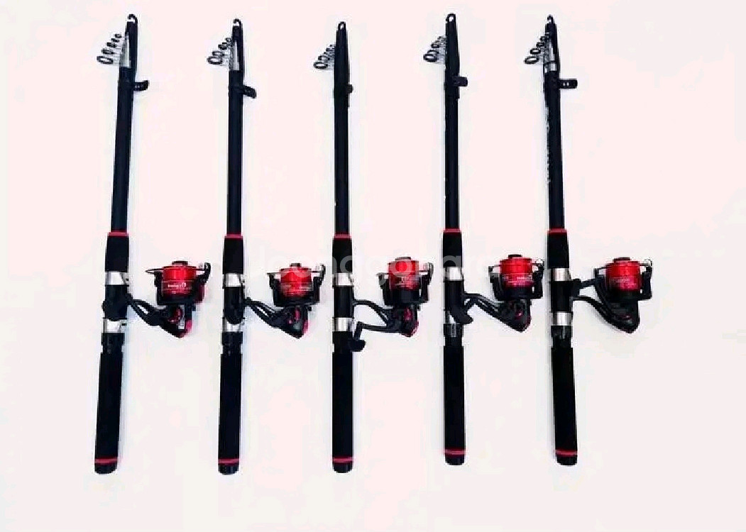 원투낚시대3.6m5대+4000번릴5대+릴줄--0