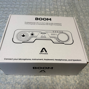 Apogee Boom 아포지 붐 (풀박스) 판매