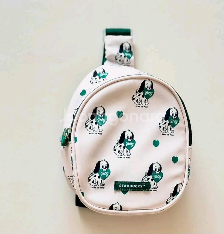 스타벅스 베베드피노 힙색 크로스백 나들이가방 핸드폰백--1