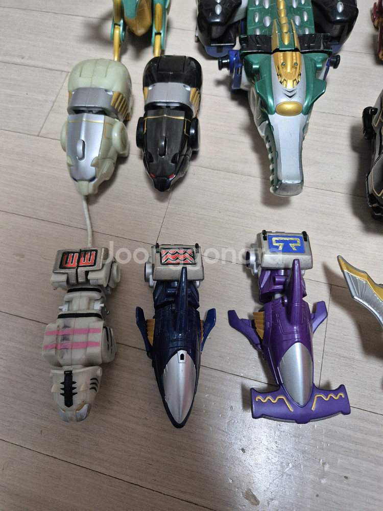 파워레인저 정글포스 장난감 일괄--1