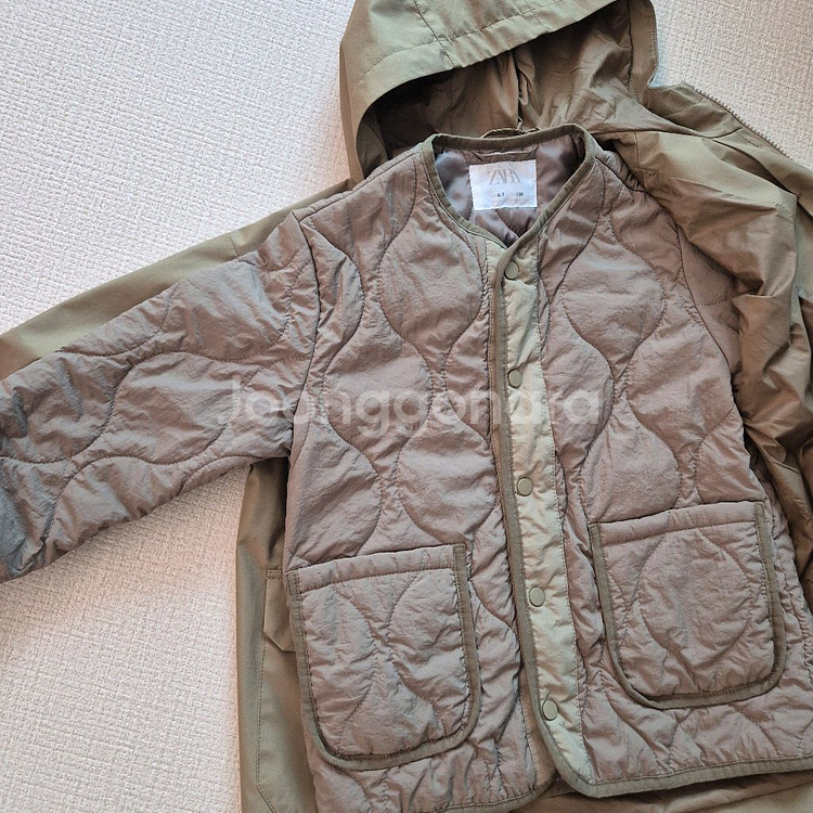 자라 키즈 3in1 사파리 잠바 120사이즈--12