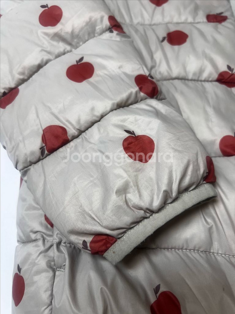 쿨링 사과경량패딩 128cm--2