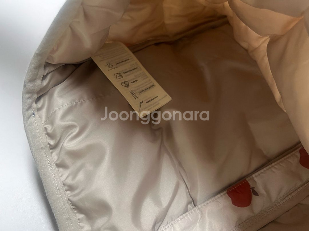 쿨링 사과경량패딩 128cm--6