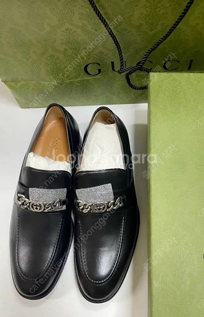 구찌 남성 인터로킹 gg 구두 285 gucci--0