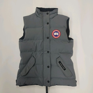 캐나다구스 패딩조끼 그레이 xs