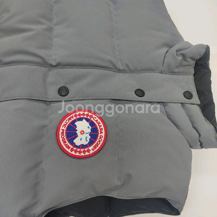 캐나다구스 패딩조끼 그레이 xs--1