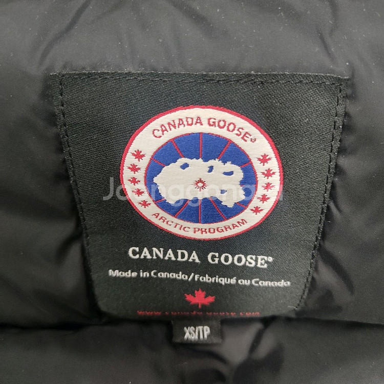 캐나다구스 패딩조끼 그레이 xs--4