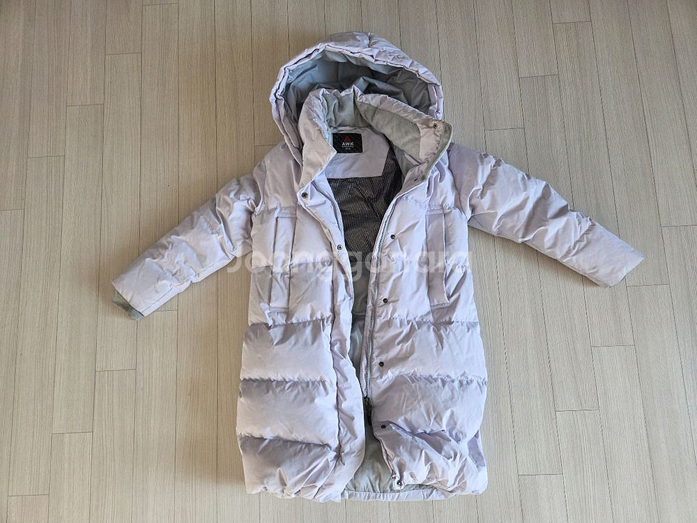 에어워크 다운패딩 겨울롱패딩 여아여자 충전재 80:20--0