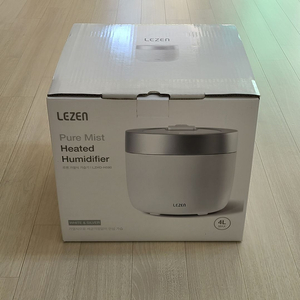 르젠 퓨어미스트 2세대 가열식 가습기 4L