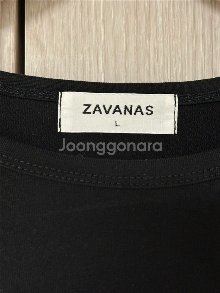 자바나스, 긴팔 티셔츠, 블랙, L사이즈--2