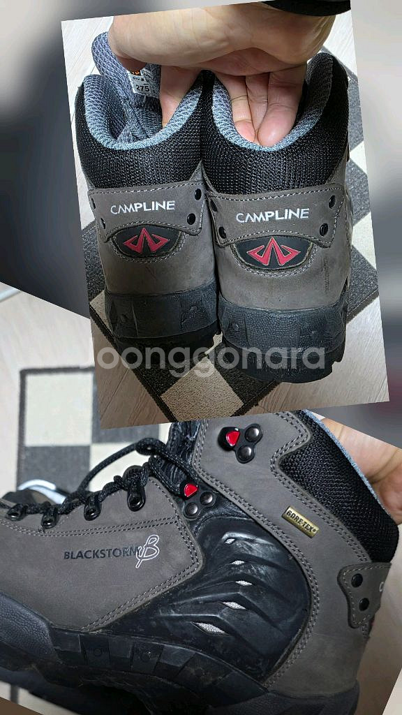 캠프라인--애니스톰베타 고어텍스 등산화 (구헝)--4