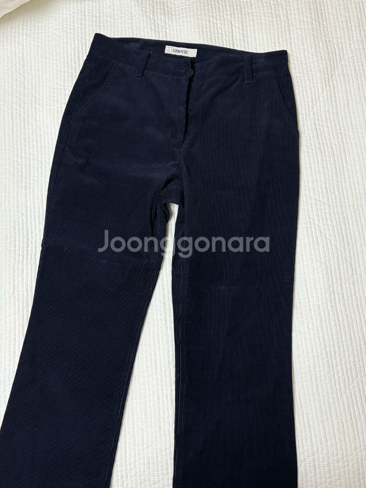 얼바닉30 던컨 코듀로이 팬츠 네이비 S--4