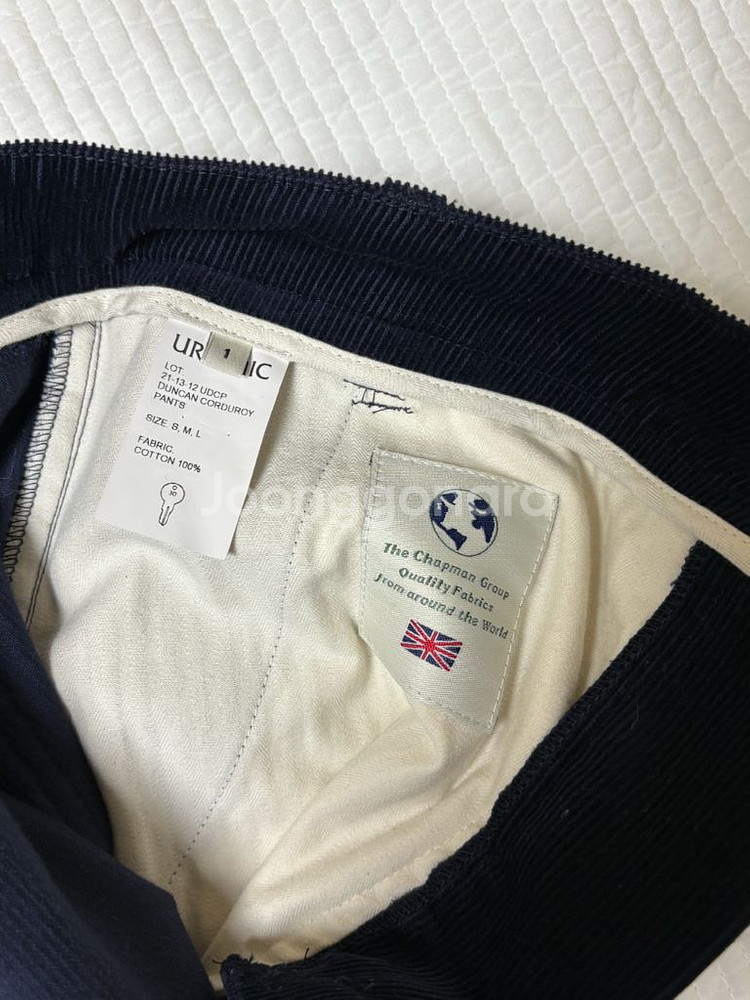 얼바닉30 던컨 코듀로이 팬츠 네이비 S--5