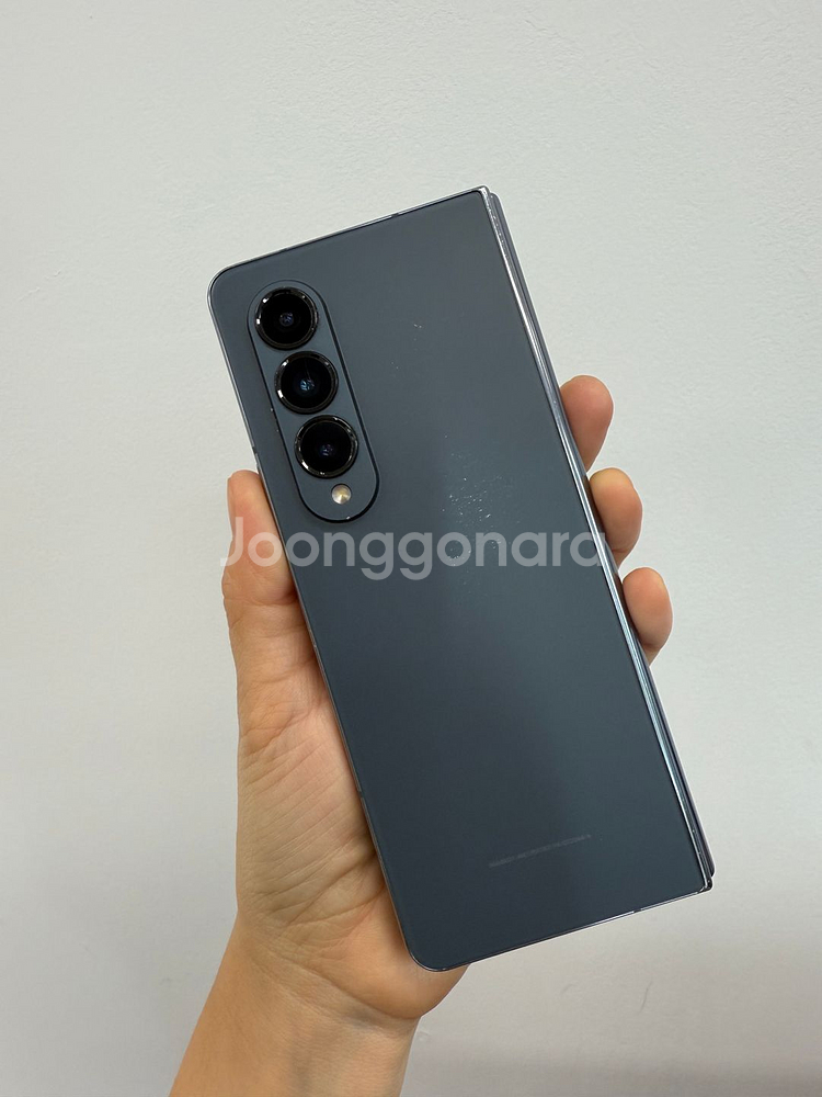 갤럭시 Z폴드4 그레이그린 256기가--0