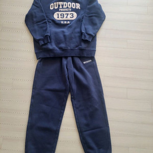 아웃도어 키즈 기모 상하복 165