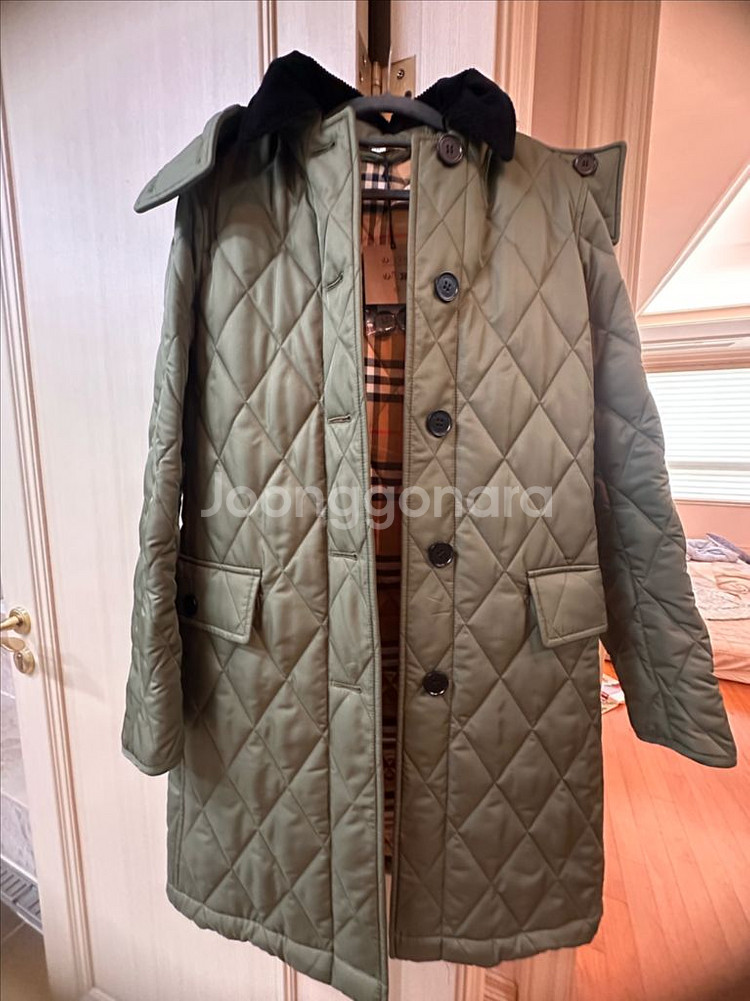 버버리 퀼팅 정품 새상품 데래햄--0