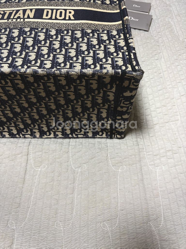 디올 오블리크 북토트백 라지--5