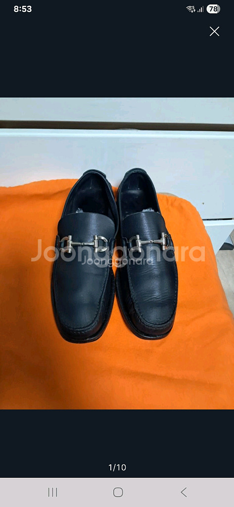 페라가모 남성구두 로퍼 6.5(약 255정도)--0