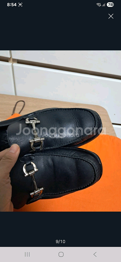 페라가모 남성구두 로퍼 6.5(약 255정도)--7