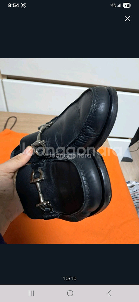 페라가모 남성구두 로퍼 6.5(약 255정도)--8