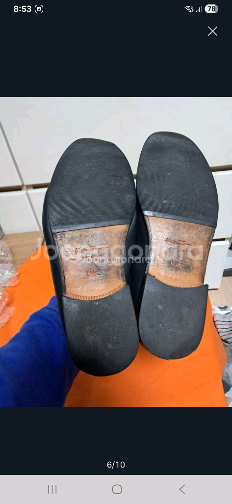 페라가모 남성구두 로퍼 6.5(약 255정도)--5