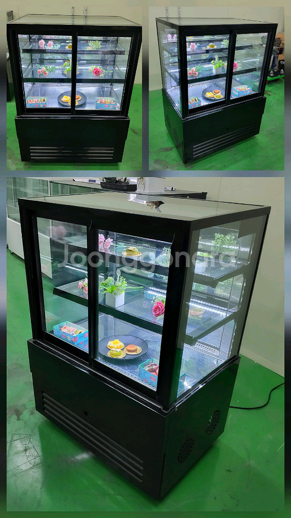 앞문형 정육 숙성 반찬 케잌 냉동냉장 쇼케이스--2